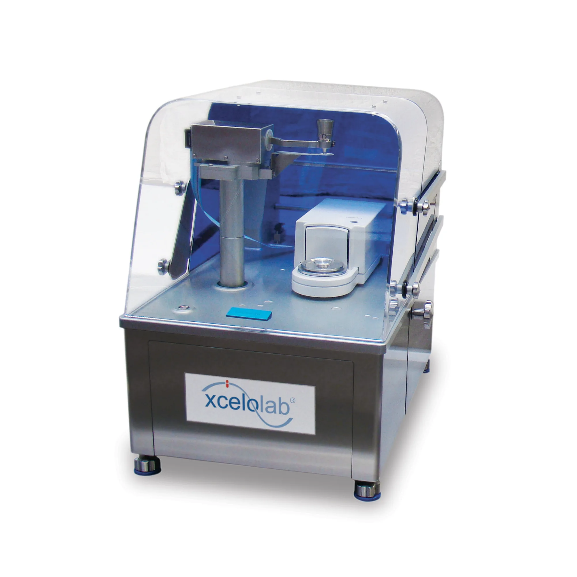 Dispensador de pó Xcelolab® para laboratórios 